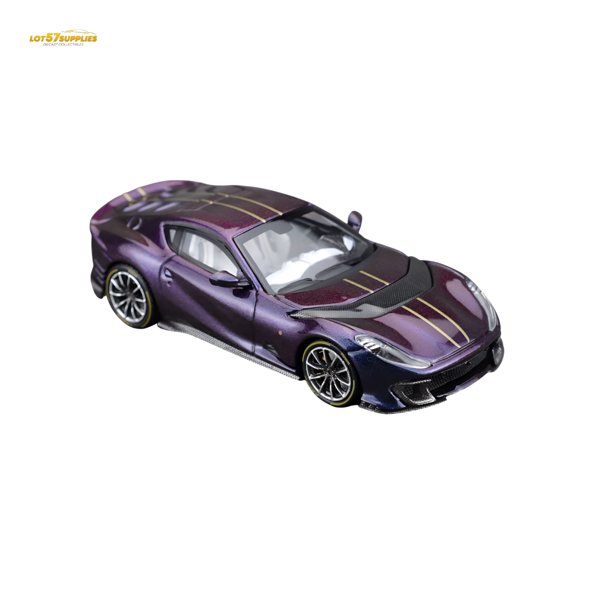 (Pre-Order) TOC Ferrari 812C - Chameleon Purple 1:64