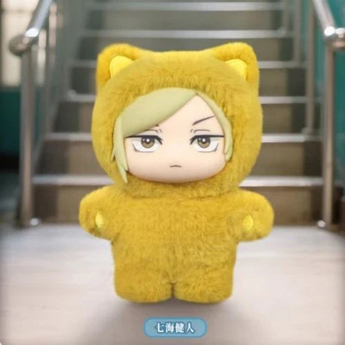 Jujutsu Kaisen Cat Ear Plushie Series Keychains Gift Blind Box (1 Blind Box)