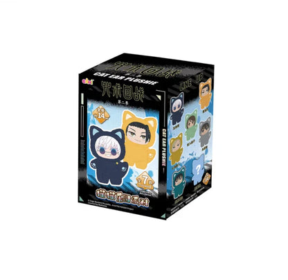 Jujutsu Kaisen Cat Ear Plushie Series Keychains Gift Blind Box (1 Blind Box)