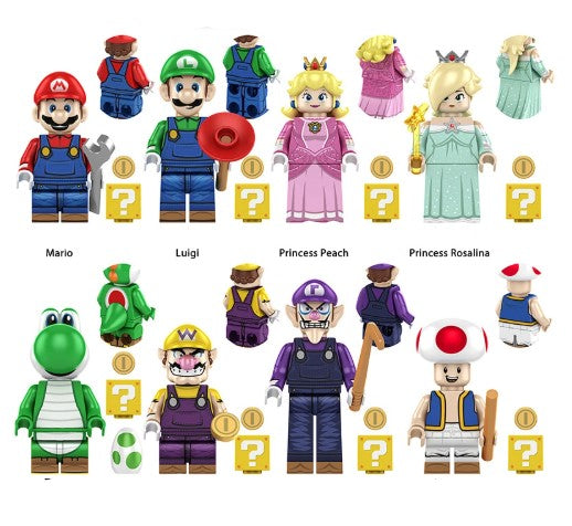 Super Mario Set of 8 Main image