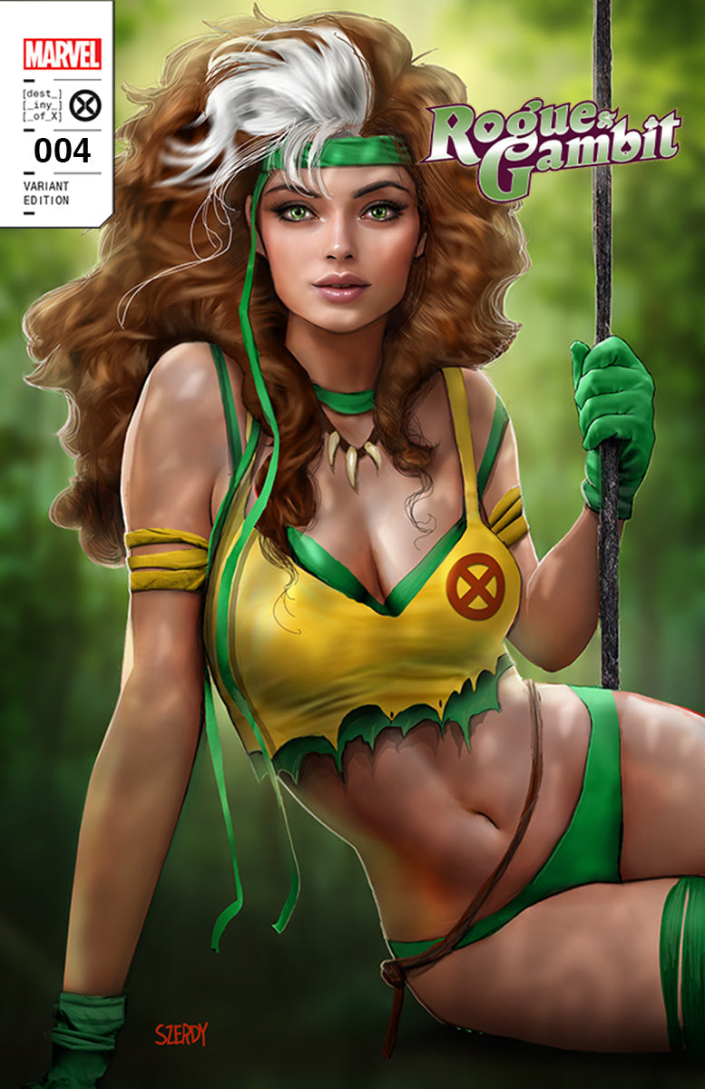 [Signed by Nathan Szerdy] ROGUE & GAMBIT #4  UNKNOWN COMICS NATHAN SZERDY EXCLUSIVE VAR [IN STOCK] - Collectors World Toys