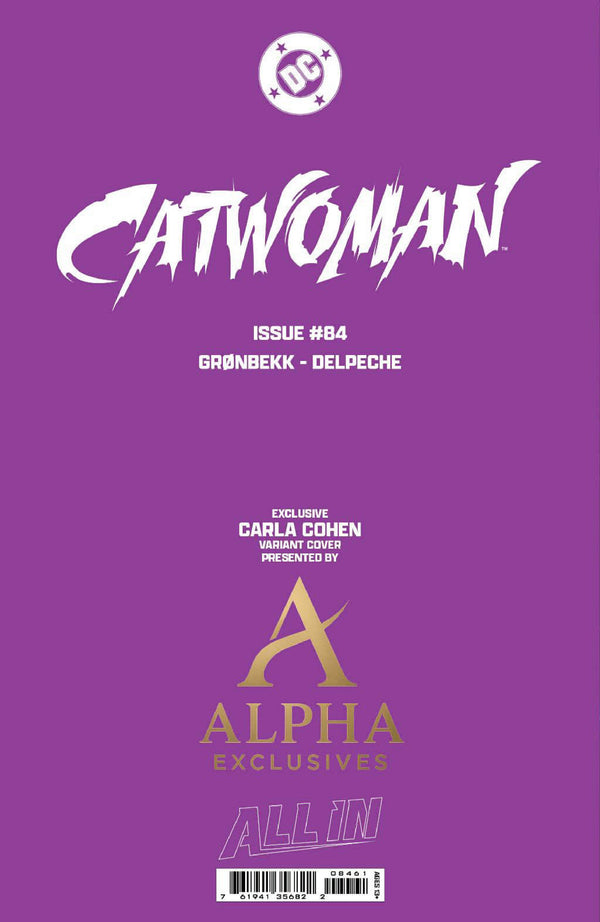 CATWOMAN #84 CARLA COHEN EXCLUSIVE VAR (02/18/2026)