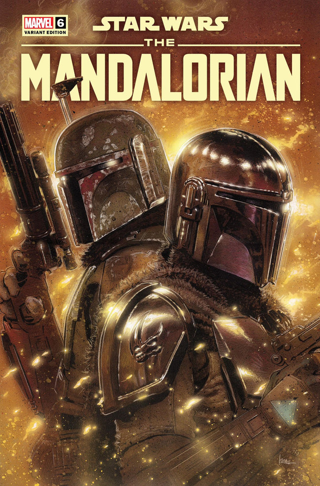 Star Wars: The Mandalorian Season 2 #6 Unknown Comics Kaare Andrews Exclusive Var (11/15/2023) Hover Image