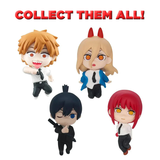 Twinchees Chainsaw Man Hoppin' Character Blind Box Figure (1 Blind Bag) - Collectors World Toys Hover Image