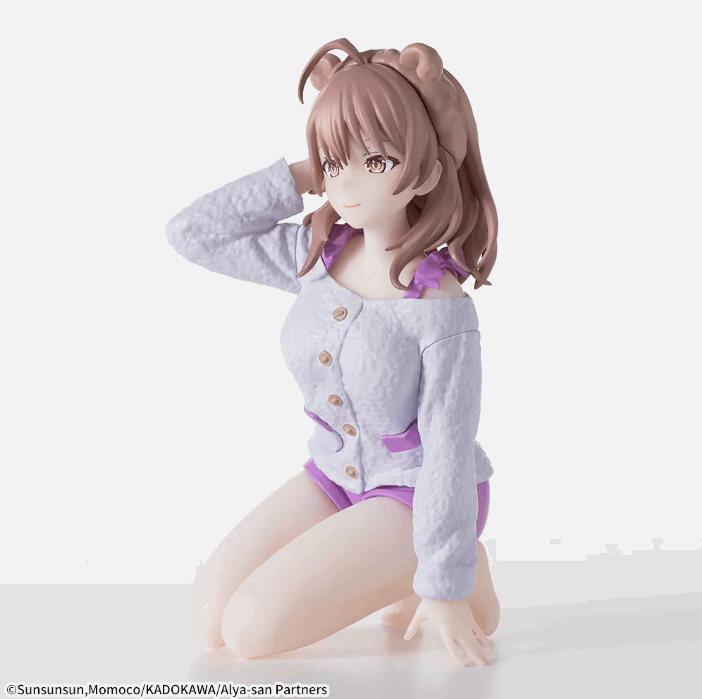 Alya Sometimes Hides Her Feelings in Russian Masha Perching Figure