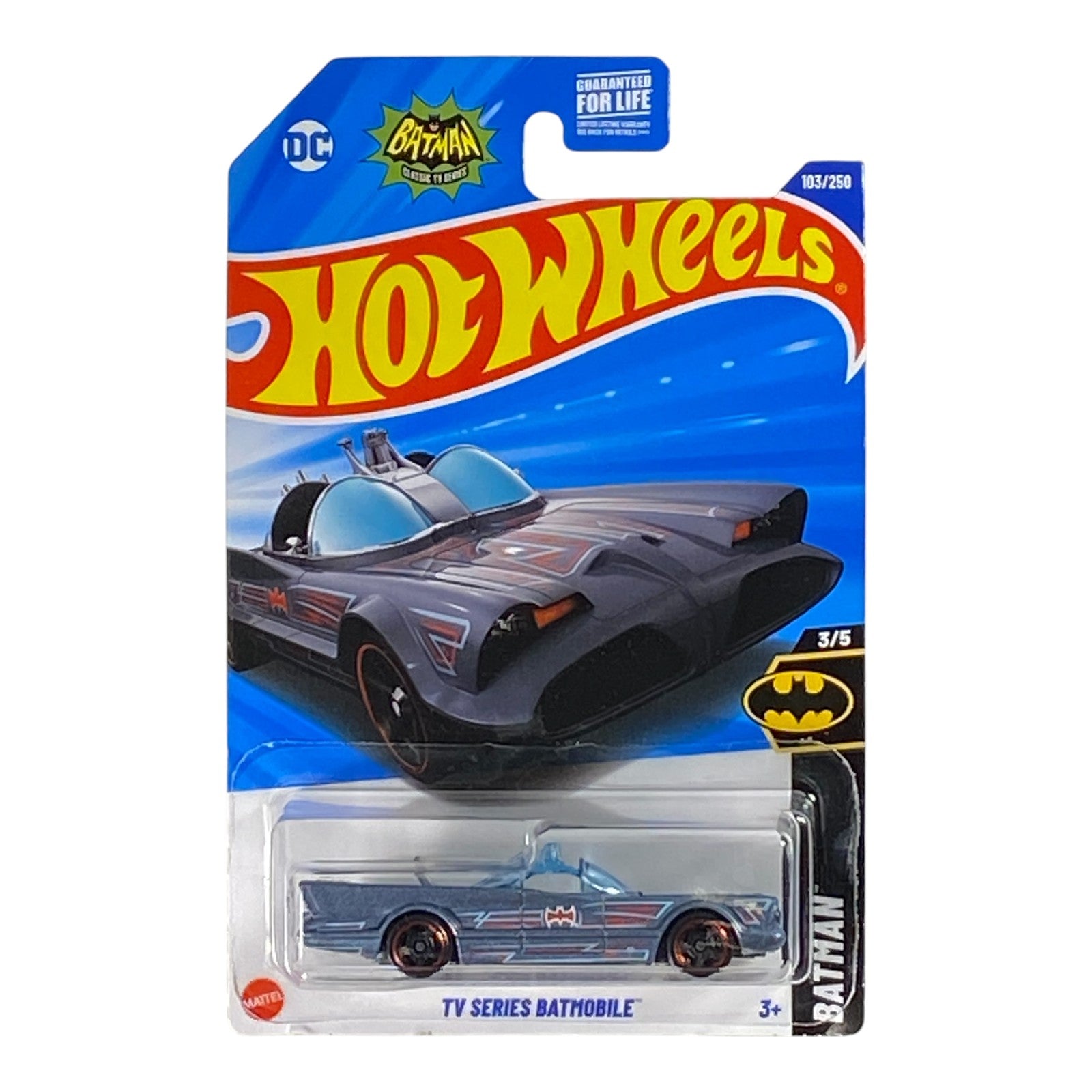 Hot Wheels TV Series Batmobile - Batman Series 3/5 - Collectors World Toys