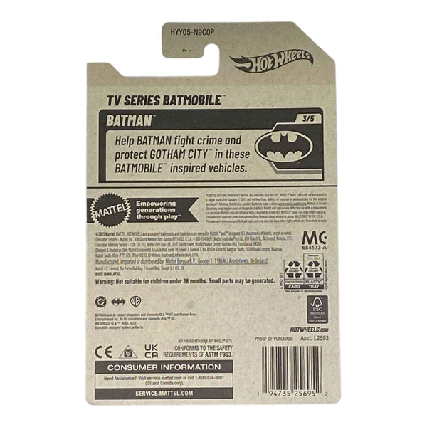 Hot Wheels TV Series Batmobile | Batman Series 3/5