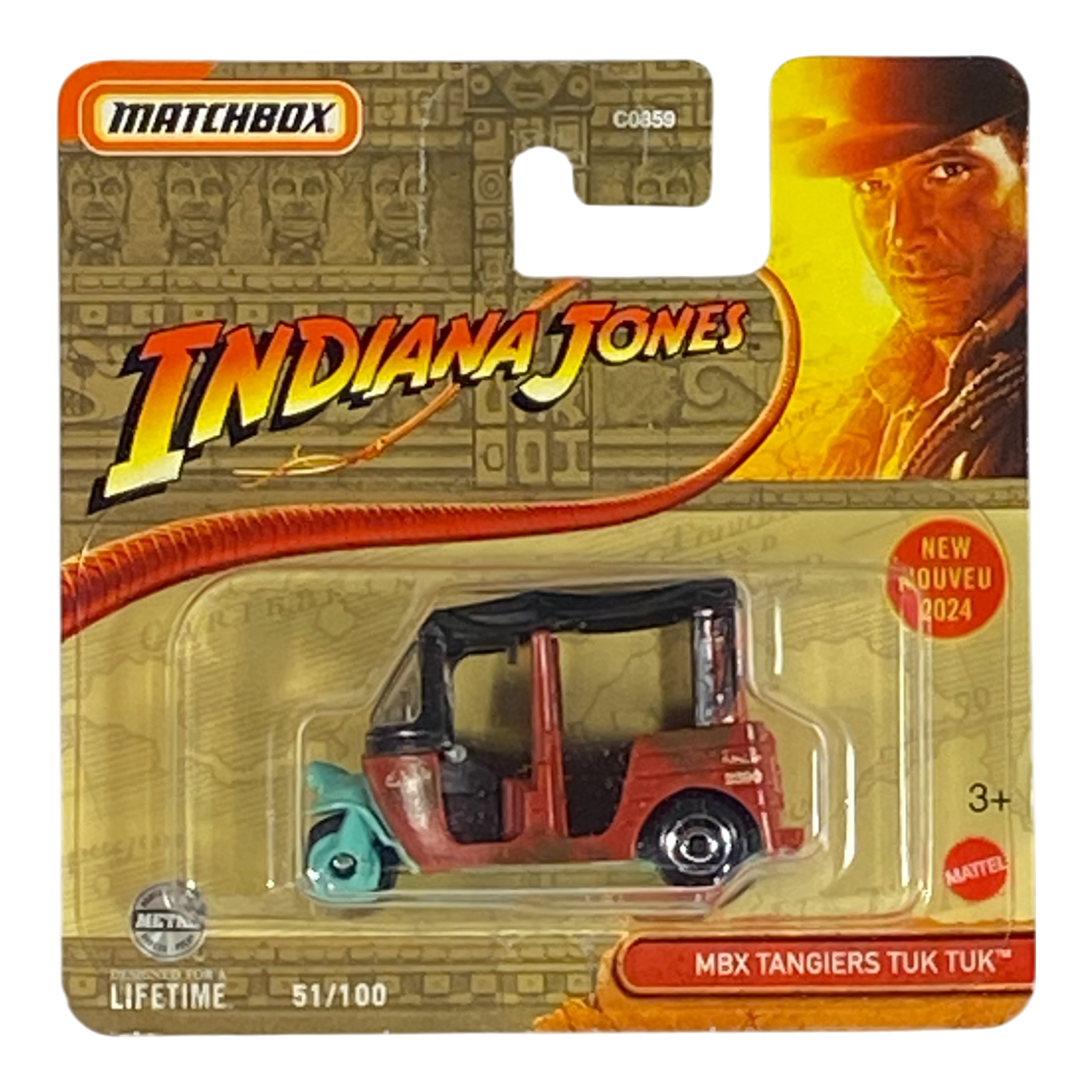 Matchbox MBX Tangiers Tuk Tuk | Indiana Jones Special Edition Main image