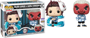 Pop! Animation: Demon Slayer - Tanjiro Kamado & Sakonji Urokodaki Shared Main image