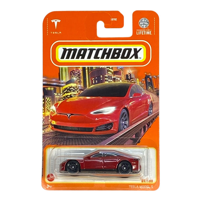 Matchbox Tesla Model S - Matchbox Series 89/100 - Hover Image