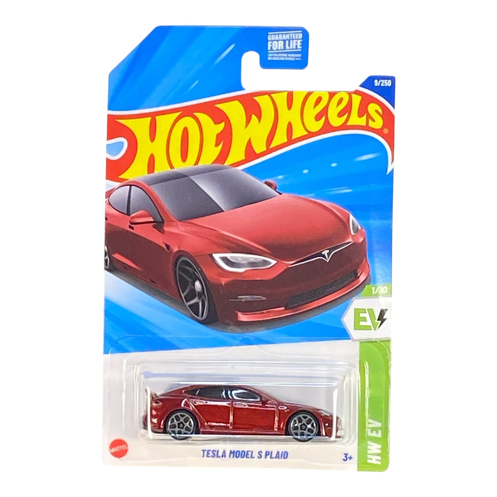 Hot Wheels Tesla Model S Plaid - EV Series 1/10