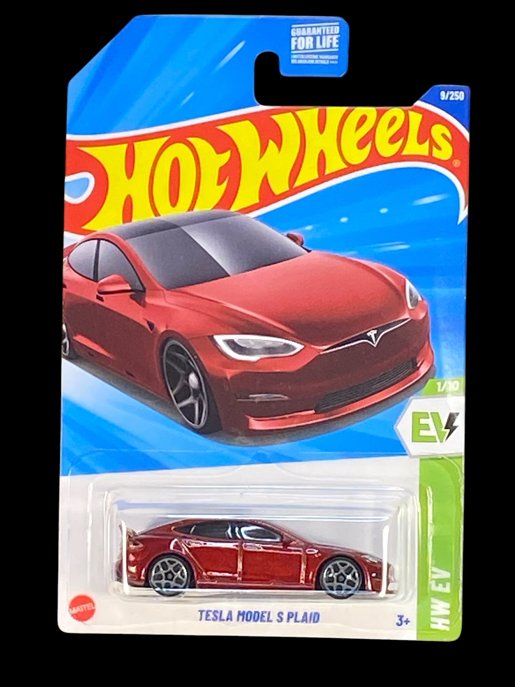 Hot Wheels Tesla Model S Plaid - EV Series 1/10