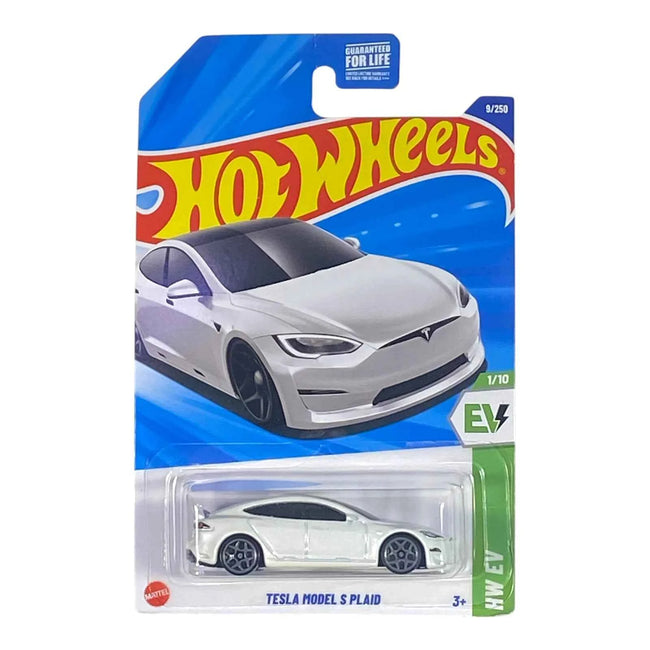 Hot Wheels Tesla Model S Plaid - EV Series 1/10 (Packaging Damage) Hover Image