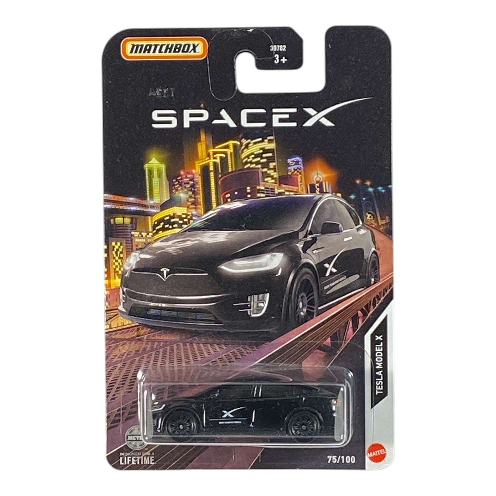 Matchbox Tesla Model X - Space X - Matchbox Series 75/100 Main image