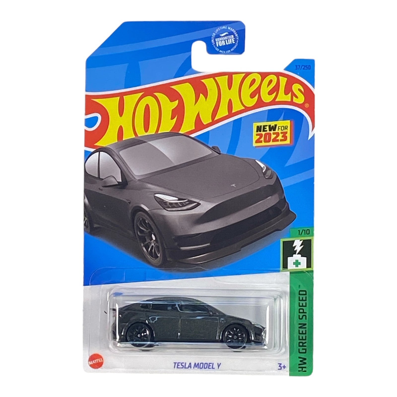 Hot Wheels Tesla Model Y - Green Speed Series 1/10