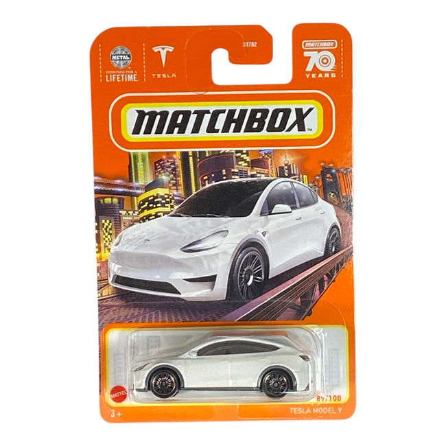 Matchbox Tesla Model Y - 70 Years Series 89/100 - Hover Image