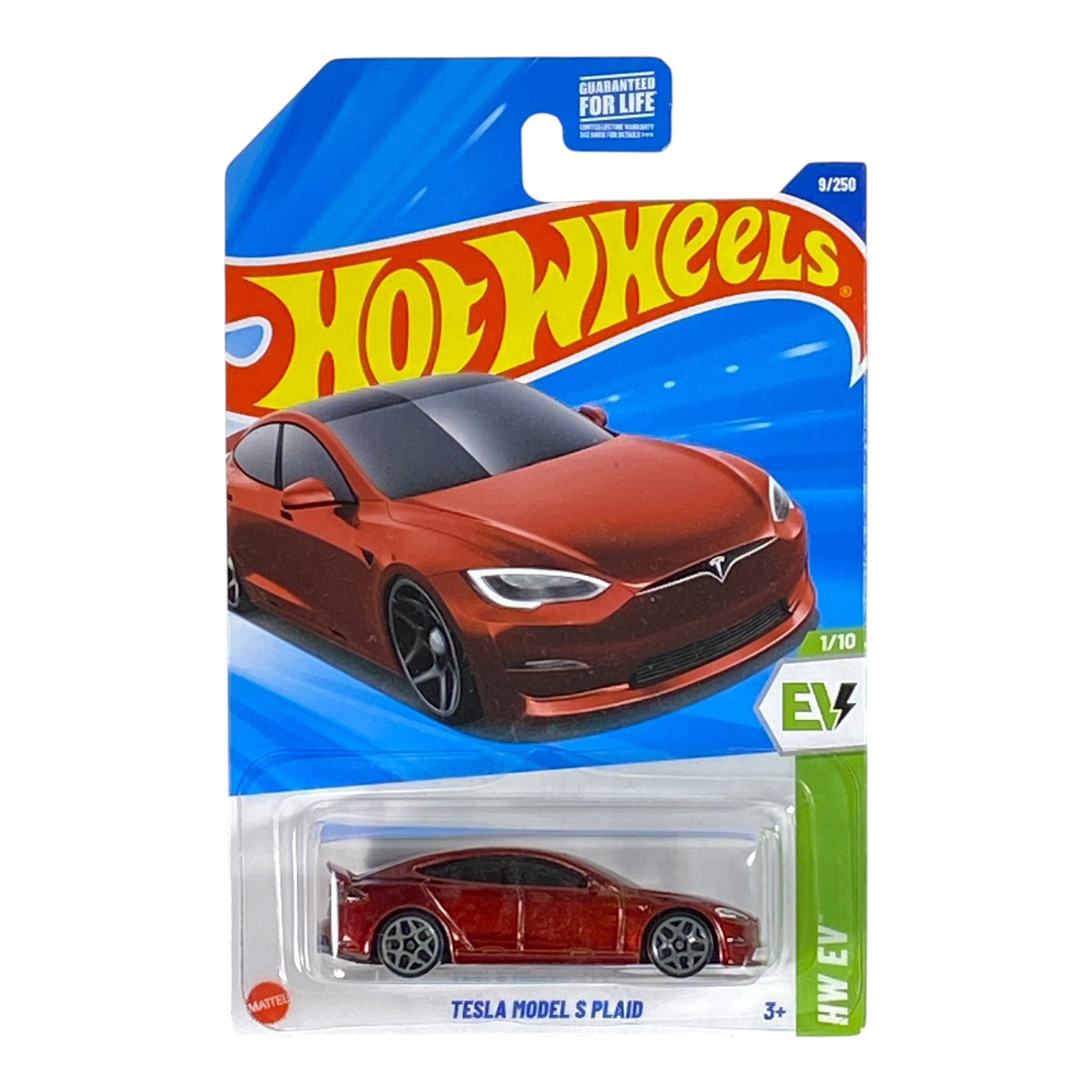 Hot Wheels Tesla Model S Plaid - EV Series 1/10 Main image