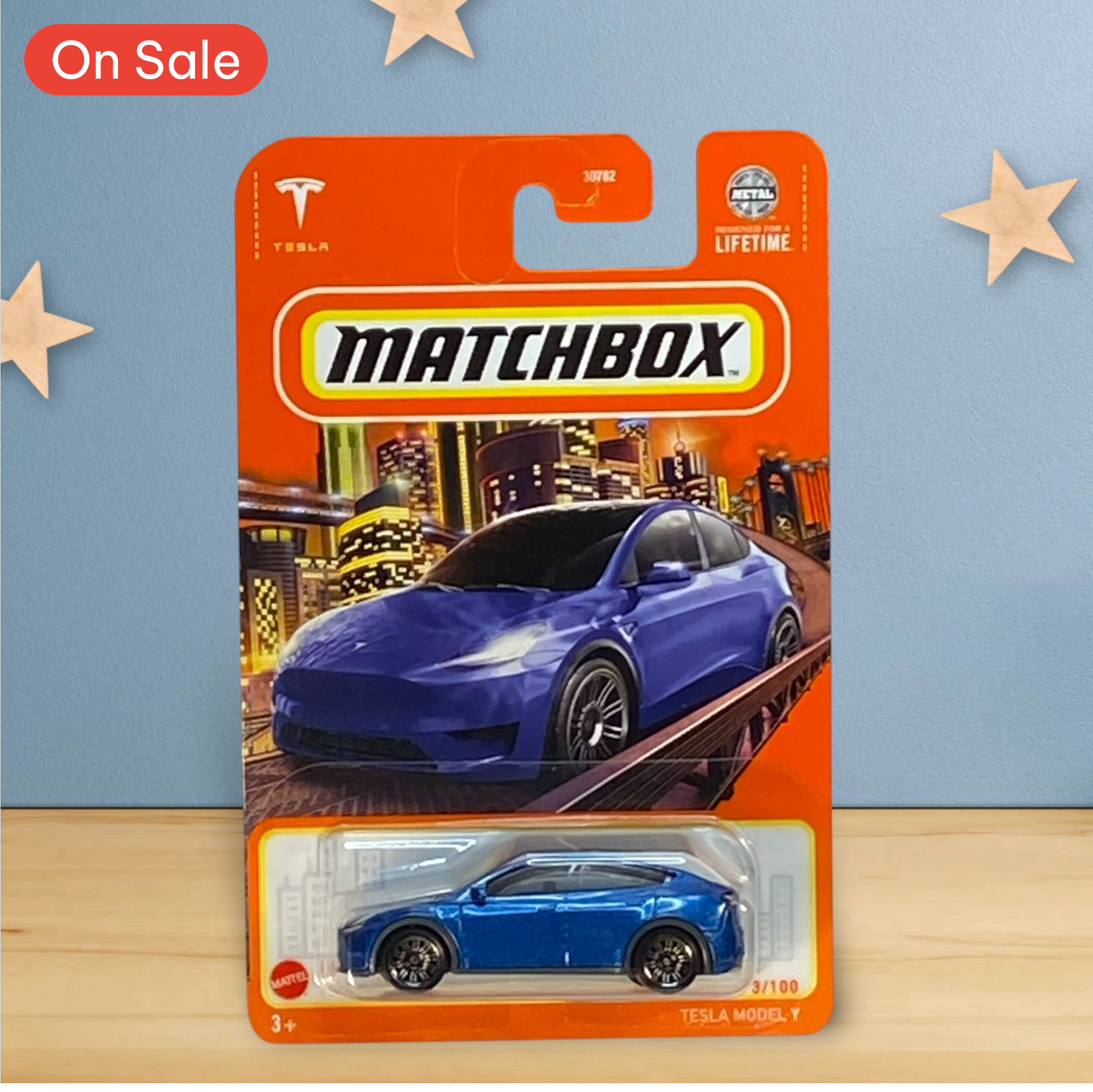 Matchbox Tesla Model Y - Matchbox Series 3/100