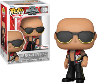 Pop! WWE: Wrestlemania XL - The Rock Final Boss (Limited Edition Exclusive) Main image