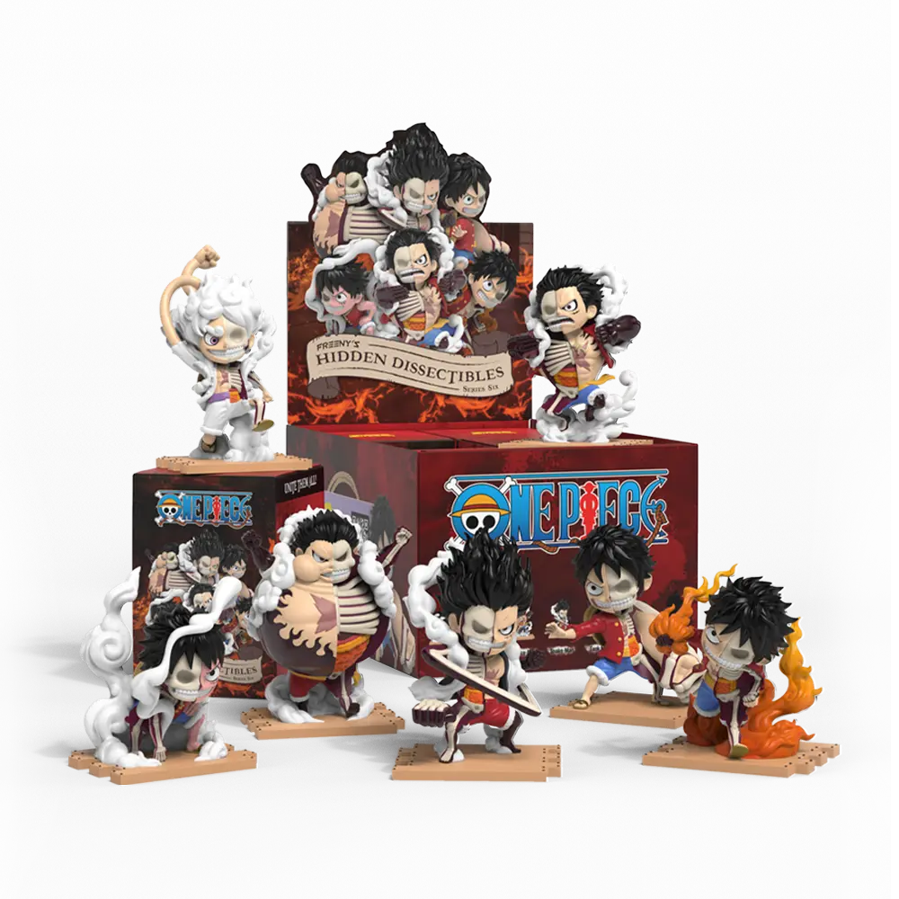 Freeny's Hidden Dissectibles: One Piece (Luffy’s Gears Edition) Blind Box (1 Blind Box) Main image