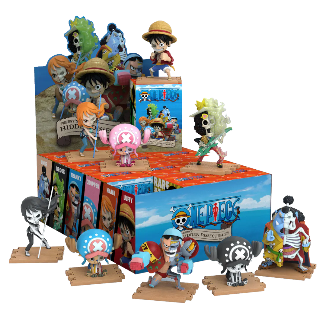 Mighty Jaxx One Piece Freeny's Hidden Dissectibles Wave 2 Figure - Blind Box (1 Blind Box) - Collectors World Toys