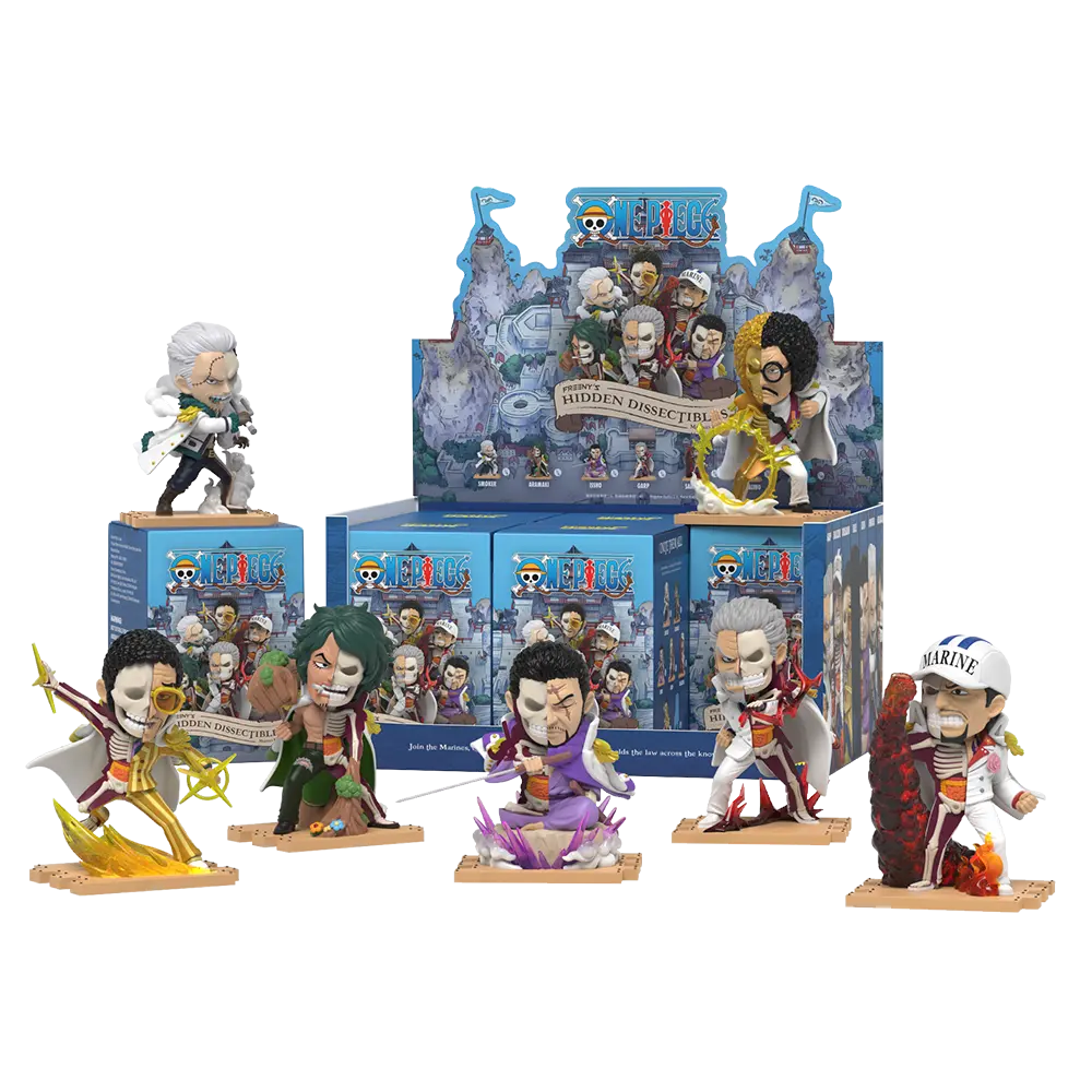 Freeny's Hidden Dissectibles: One Piece Marines Edition (1 Blind Box) Main image