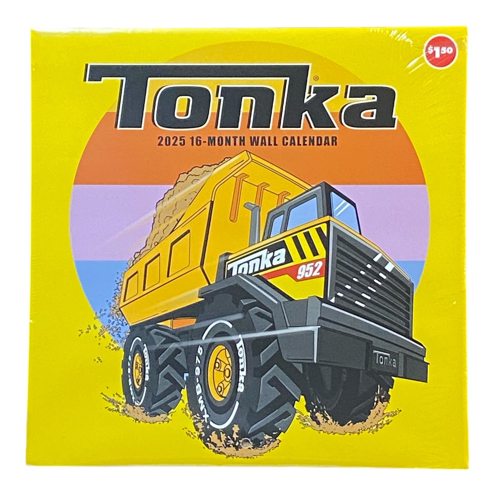 Tonka 2025 16-Month Wall Calendar