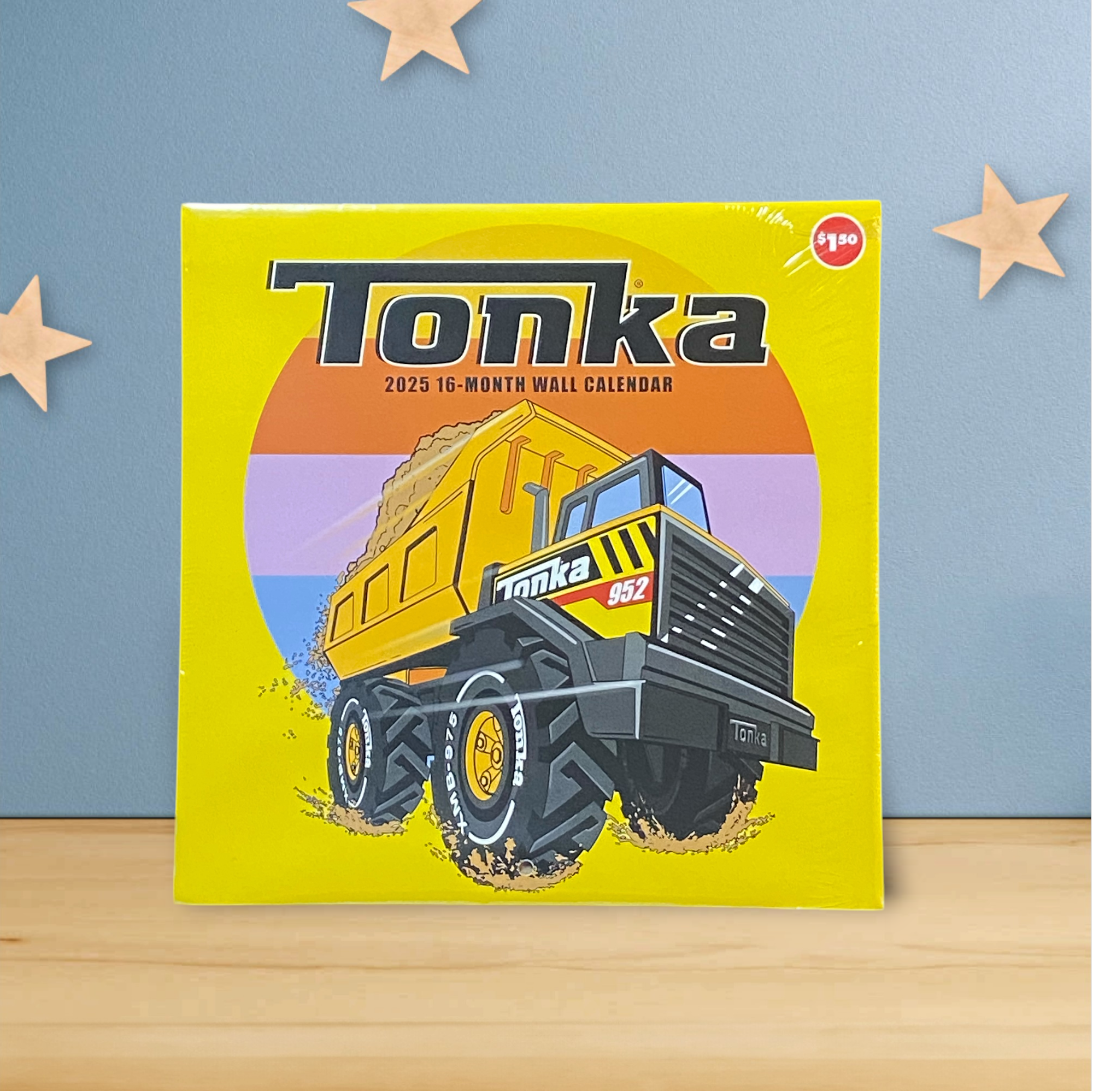 Tonka 2025 16-Month Wall Calendar