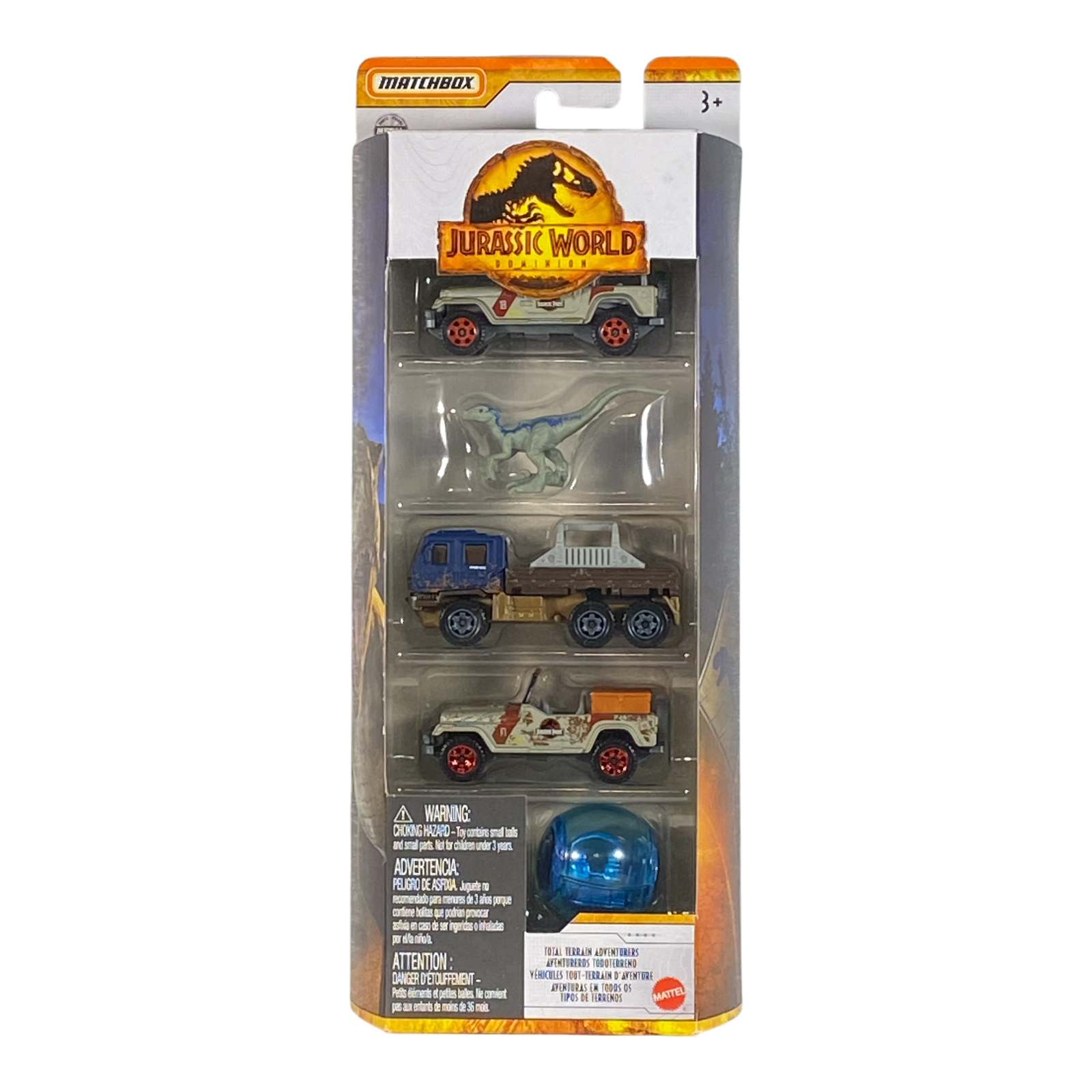 Matchbox Jurassic World Dominion | 5 Pack Edition Main image