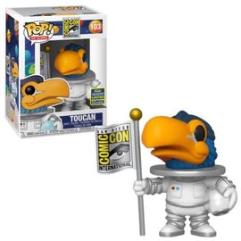 Pop! Vinyl: Funko Originals - Toucan (Astronaut) (White) [Summer Convention] Main image