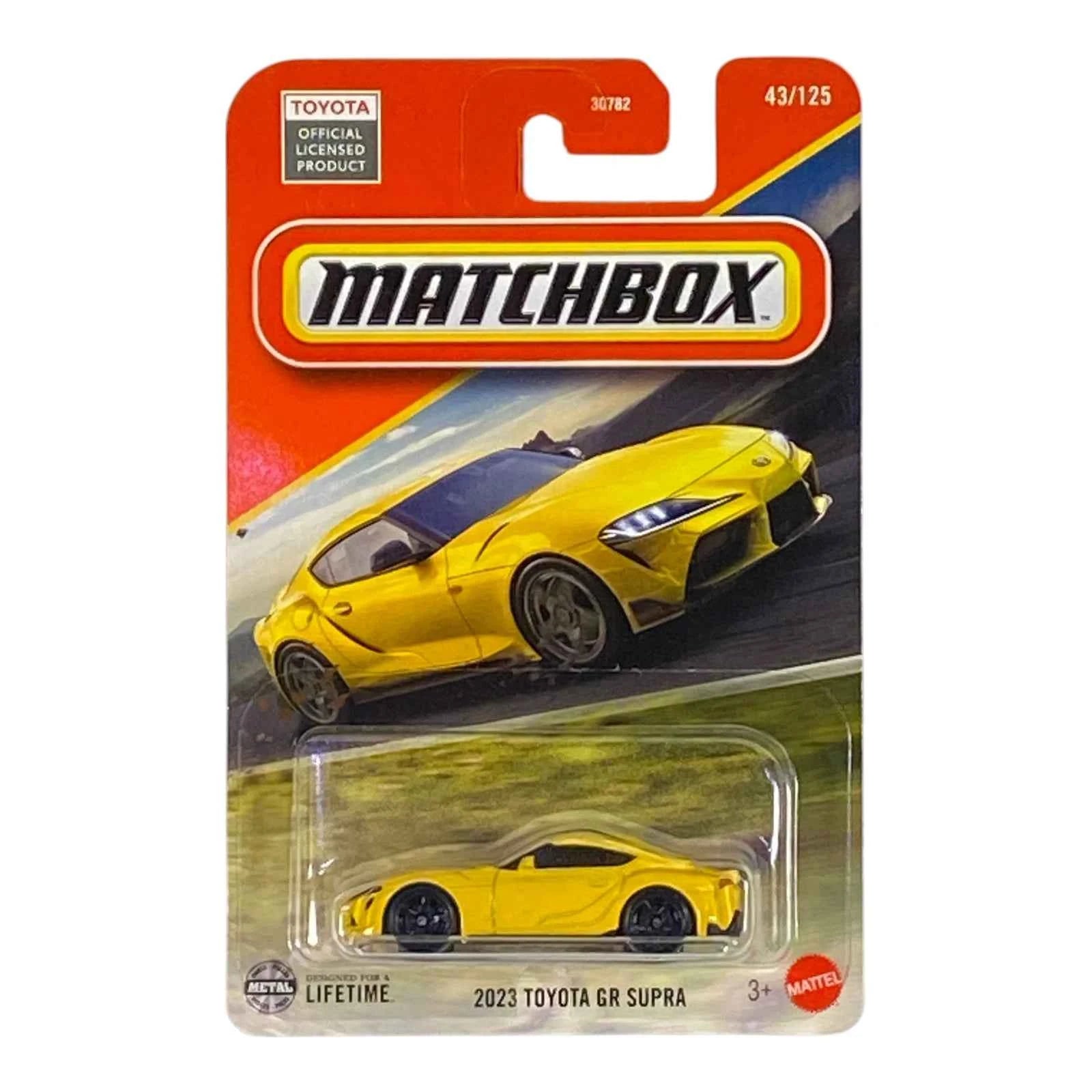 Matchbox 2023 Toyota GR Supra - 2025 Matchbox Series 43/125 Main image