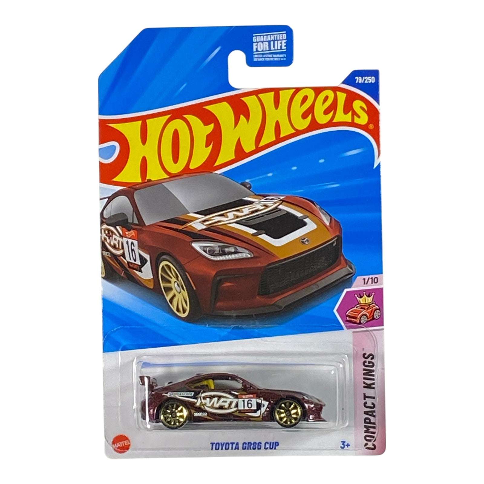 Hot Wheels Toyota GR86 Cup - Compact Kings Series 1/10 Main image