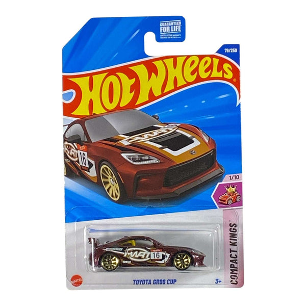 Hot Wheels Toyota GR86 Cup | Compact Kings Series 1/10