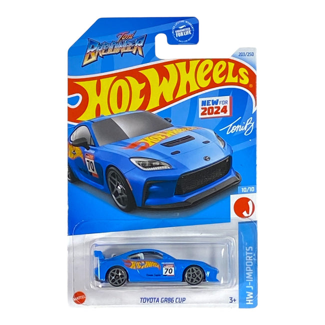 Hot Wheels Toyota GR86 Cup - HW J-Imports Series 10/10 - Collectors World Toys Hover Image