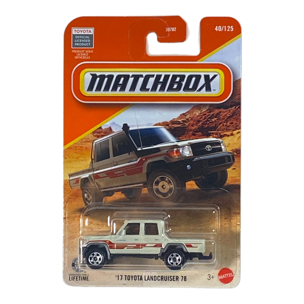 Matchbox '17 Toyota Landcruiser 78 | 2026 Matchbox Series 40/125
