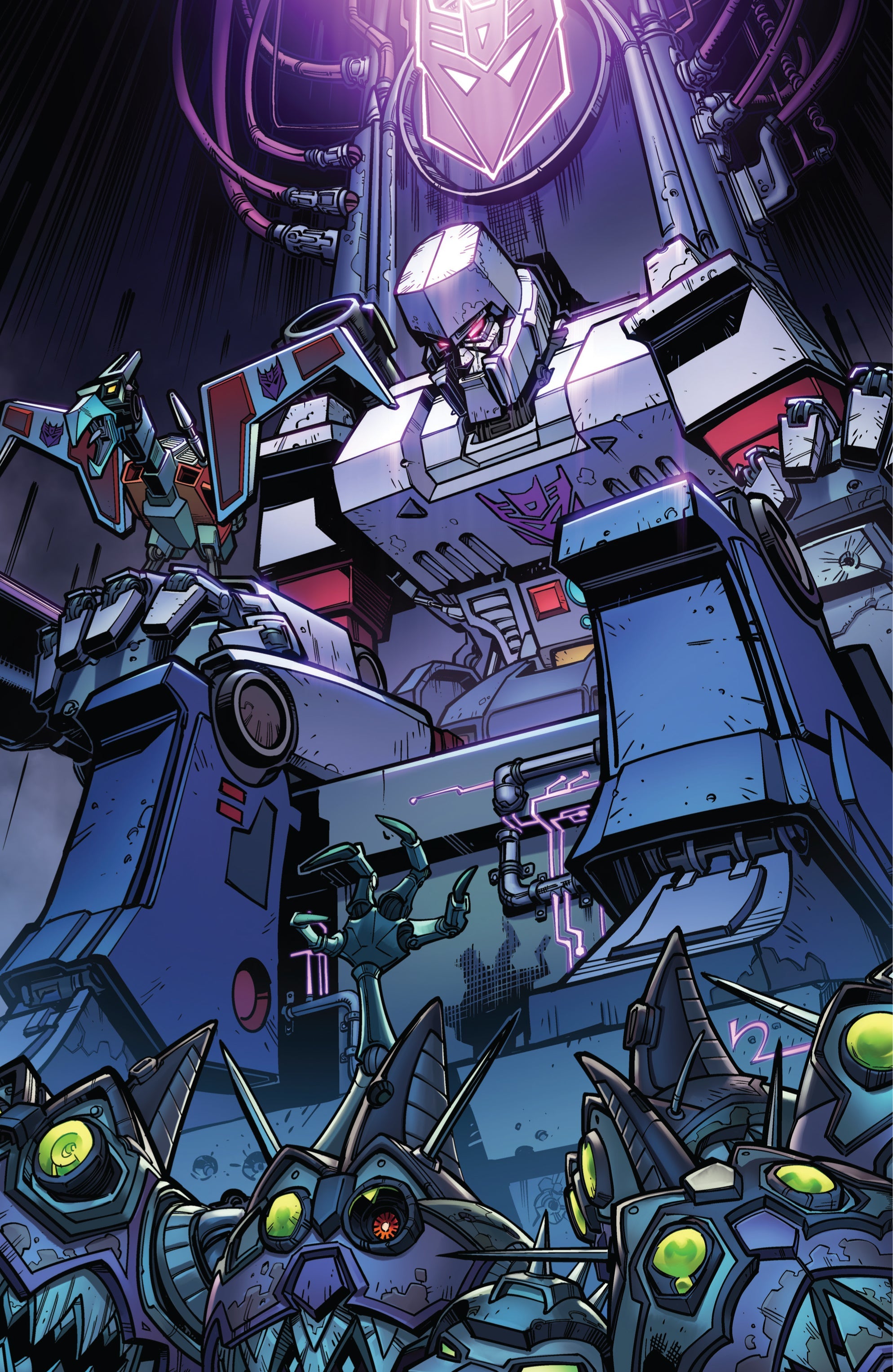 Transformers #19 Unknown Comic Chad Hardin Exclusive Virgin Var (04/16/2025) - Collectors World Toys Main image