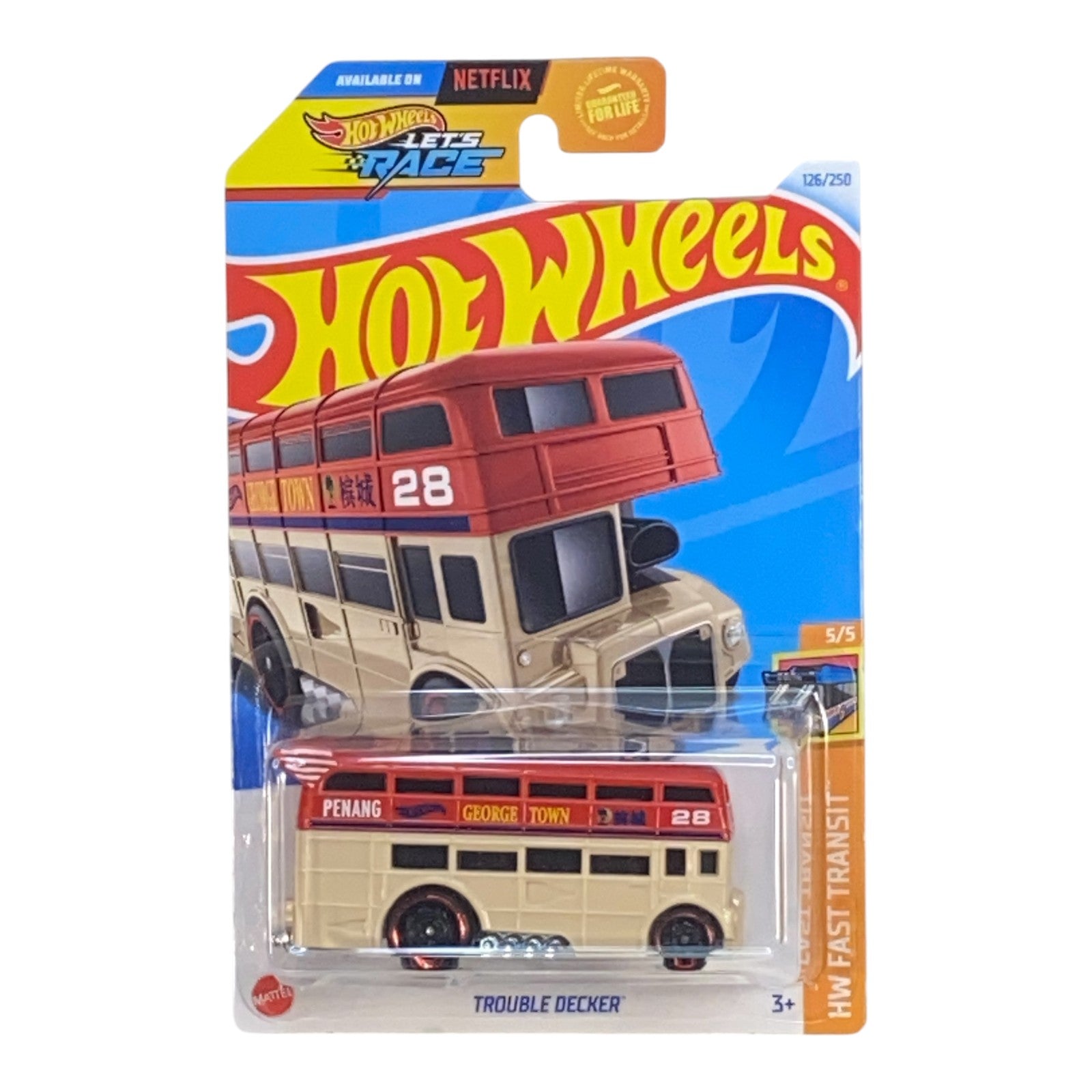 Hot Wheels Trouble Decker - Fast Transit Series 5/5 Main image