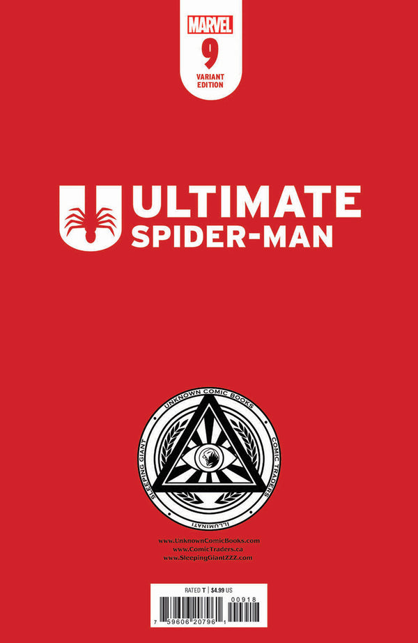 Ultimate Spider-Man #9 Unknown Comics Exclusive Mirka Andolfo Virgin Var (09/25/2024) - Collectors World Toys