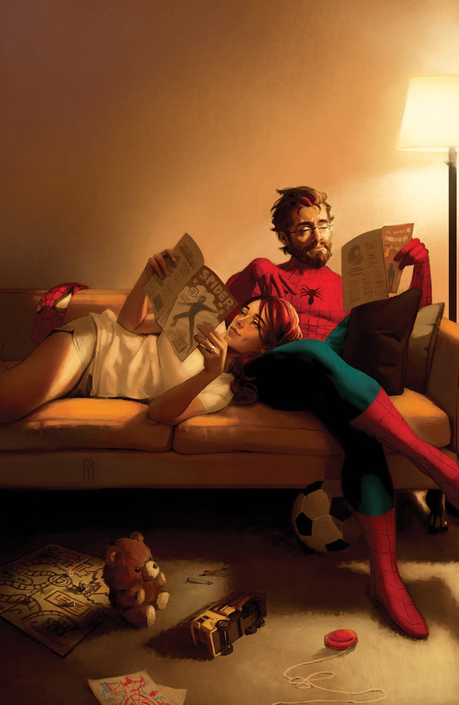 Ultimate Spider-Man #10 Unknown Comics Miguel Mercado Exclusive Virgin Var (10/16/2024) - Collectors World Toys Hover Image