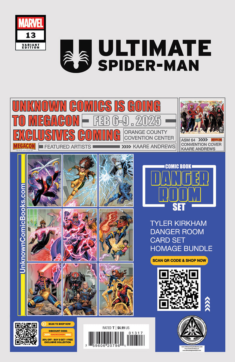 Ultimate Spider-Man #13 Unknown Comics Frany Exclusive Virgin Var (01/22/2025) - Collectors World Toys