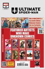 Ultimate Spider-man #15 Unknown Comic Mirka Andolfo Exclusive Var (03/26/2025) - Collectors World Toys