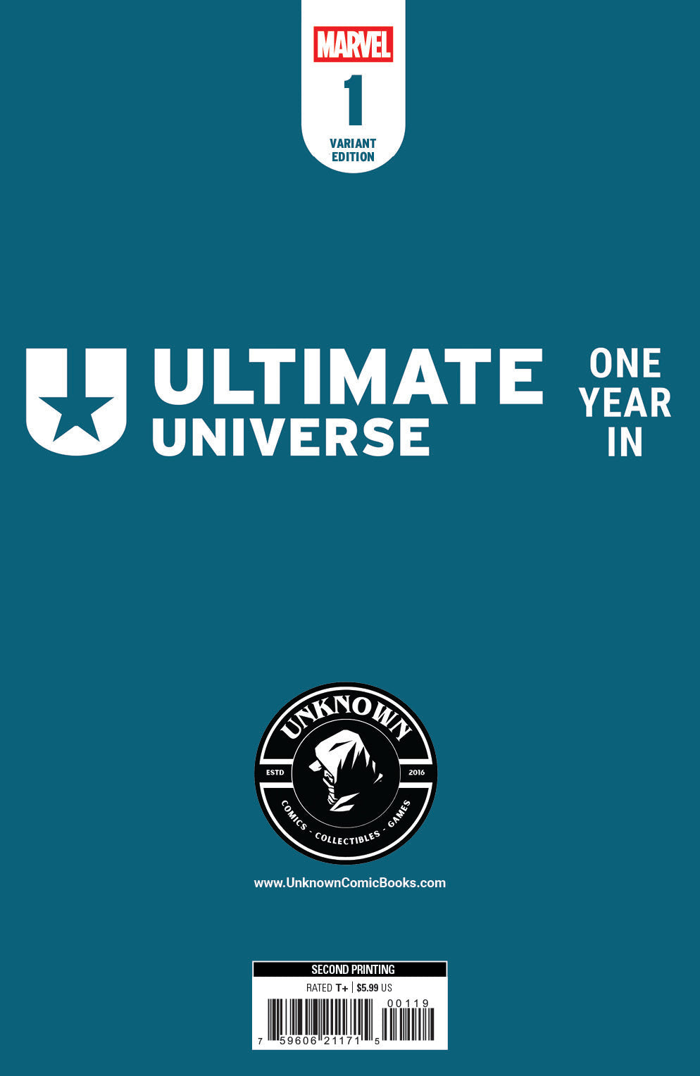 Ultimate Universe: One Year In #1 2nd PTG Unknown Comic Ivan Tao Exclusive Var (02/05/2025) - Collectors World Toys
