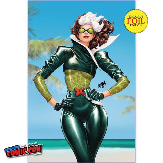 [FOIL] UNCANNY AVENGERS #2 [FALL] UNKNOWN COMICS DAVID NAKAYAMA EXCLUSIVE FOIL NYCC VIRGIN VAR (10/25/2023) - Collectors World Toys Hover Image