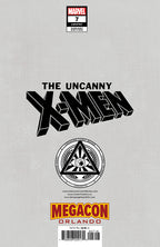 [Signed by Tony Daniels] [Foil] Uncanny X-Men #7 Unknown Comics David Nakayama Exclusive Virgin MEGACON 2025 Var [IN STOCK] - Collectors World Toys