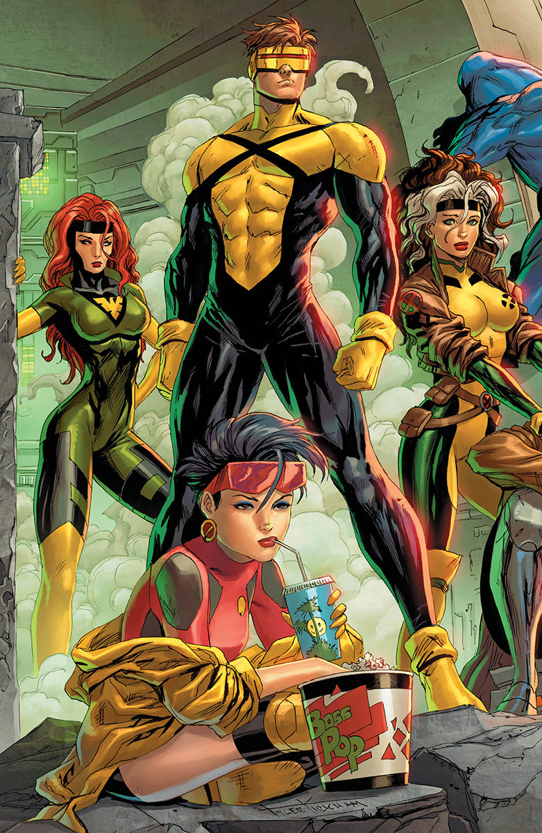 Uncanny X-Men #12 Unknown Comic Tyler Kirkham Connecting Cover Exclusive Virgin Var (03/26/2025) - Collectors World Toys Main image