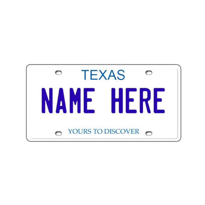 Custom Kids’ Ride-On Car License Plate