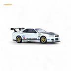 (Pre-Order) Inno64 Top Secret R34 GT-R - White 1:64