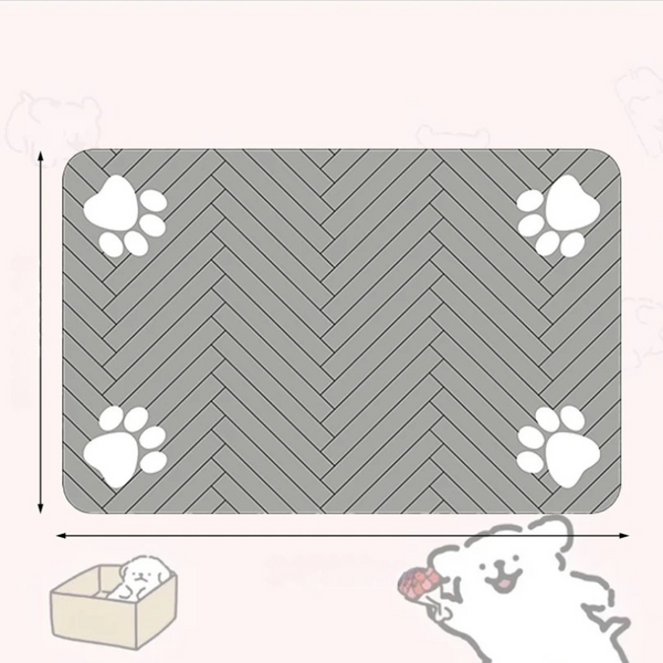 Waterproof Pet Feeding Mat for Clean Floors