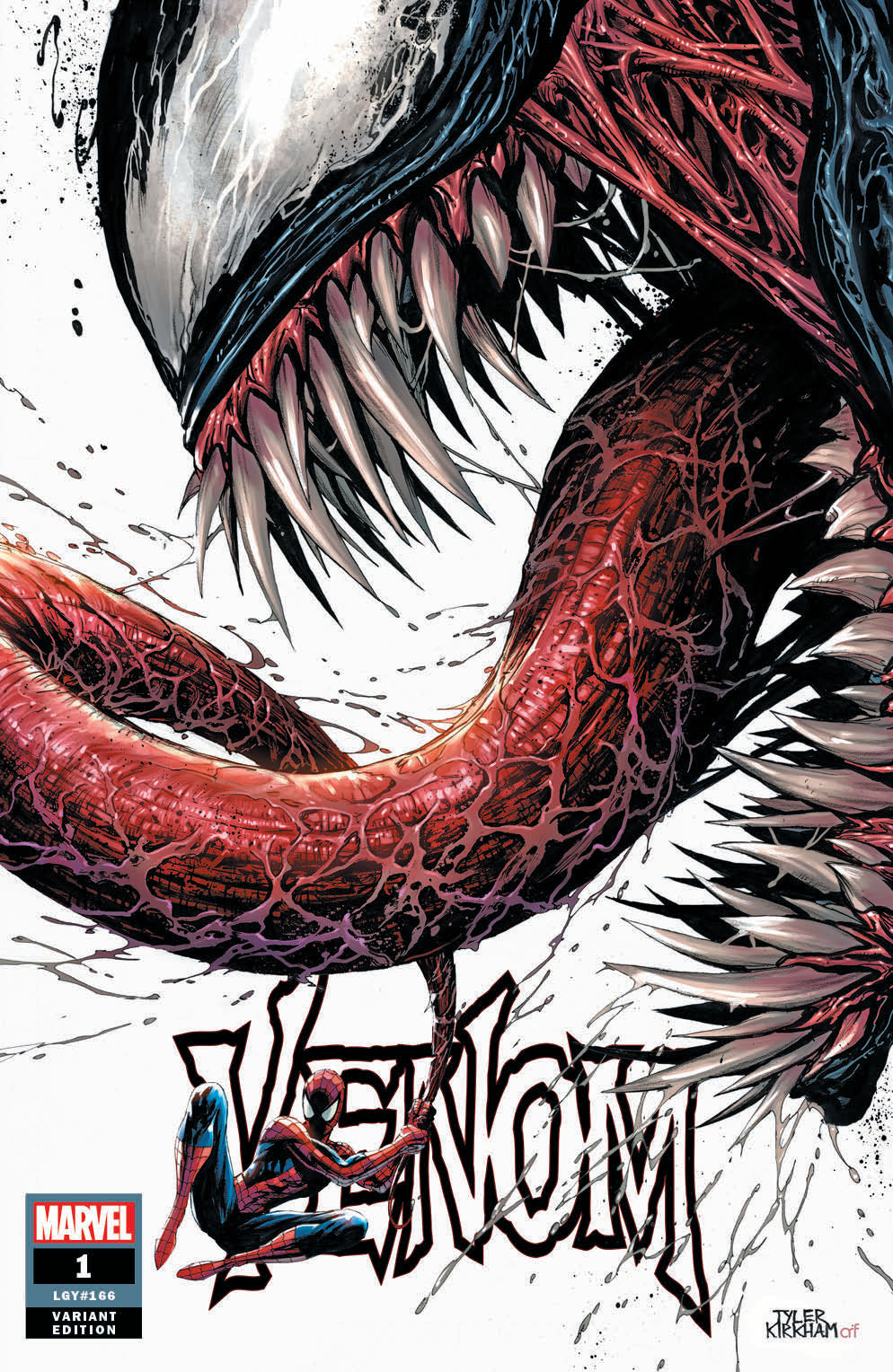 VENOM #1 UNKNOWN COMIC BOOKS EXCLUSIVE TYLER KIRKHAM CVR A 5/9/2018 Main image