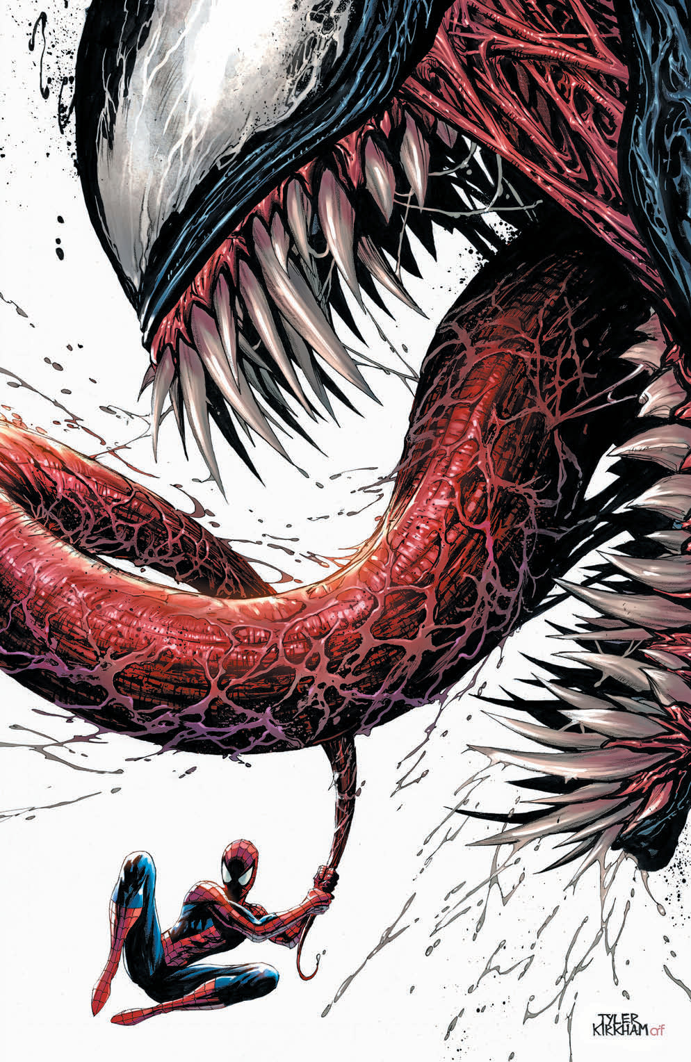 VENOM #1 UNKNOWN COMIC BOOKS EXCLUSIVE TYLER KIRKHAM VIRGIN 5/9/2018 Main image